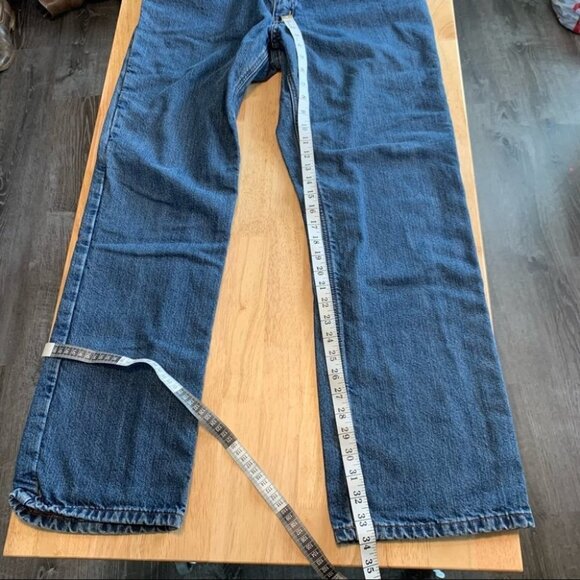 Carhartt Flannel Lined Jeans Size 33x30 - Picture 8 of 9